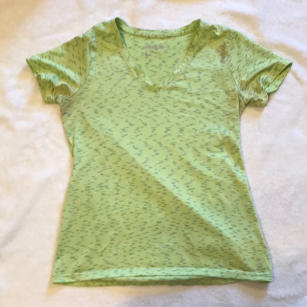 Reebok small green athletic shirt